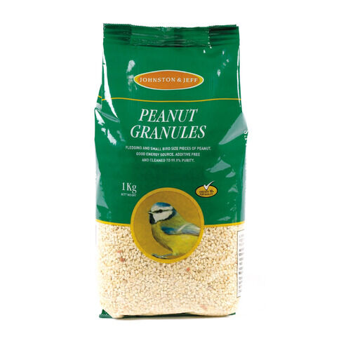 Johnston & Jeff Peanut Granules 1kg Bird Food