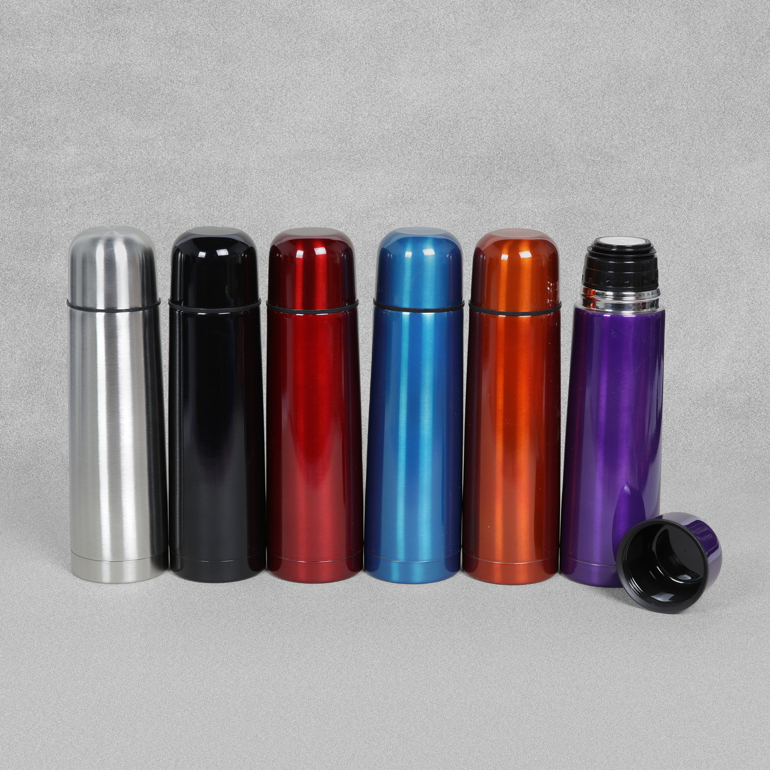 Double Wall Stainless Steel Thermal Vacuum Bottle - 500ml