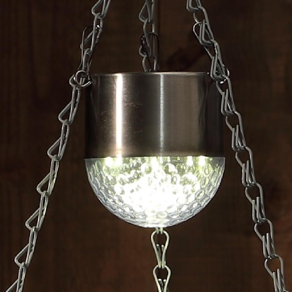 Noma Solar Powered Hanging Basket Lights - Pack of 2