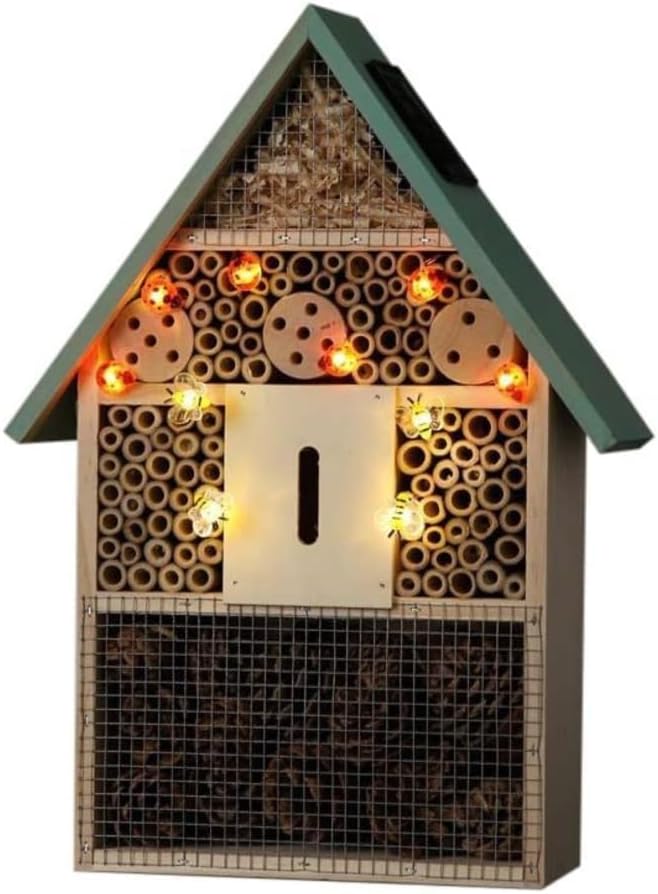 Noma Solar Powered 40cm Insect Hotel