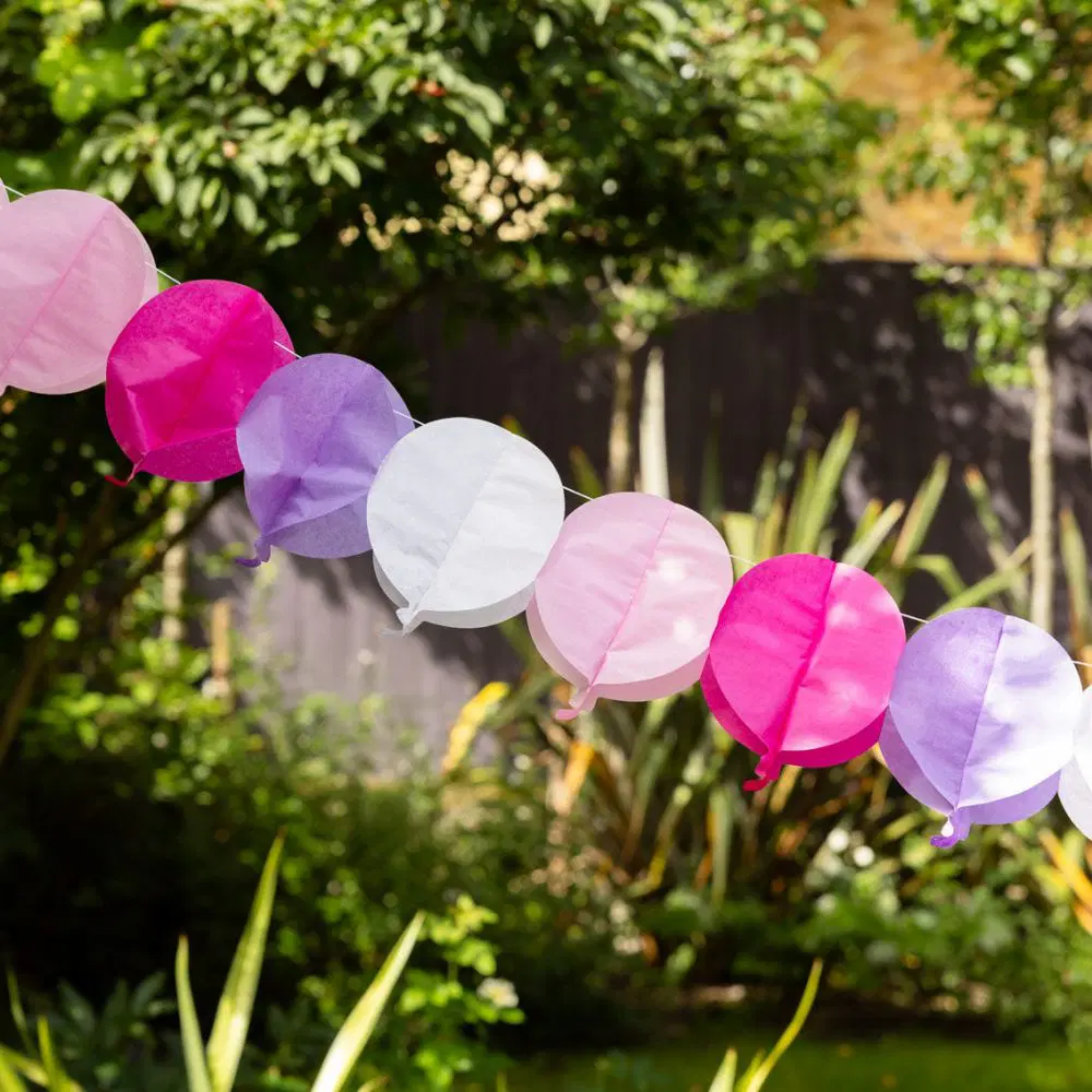 Paper Balloon Garlands - 3pcs