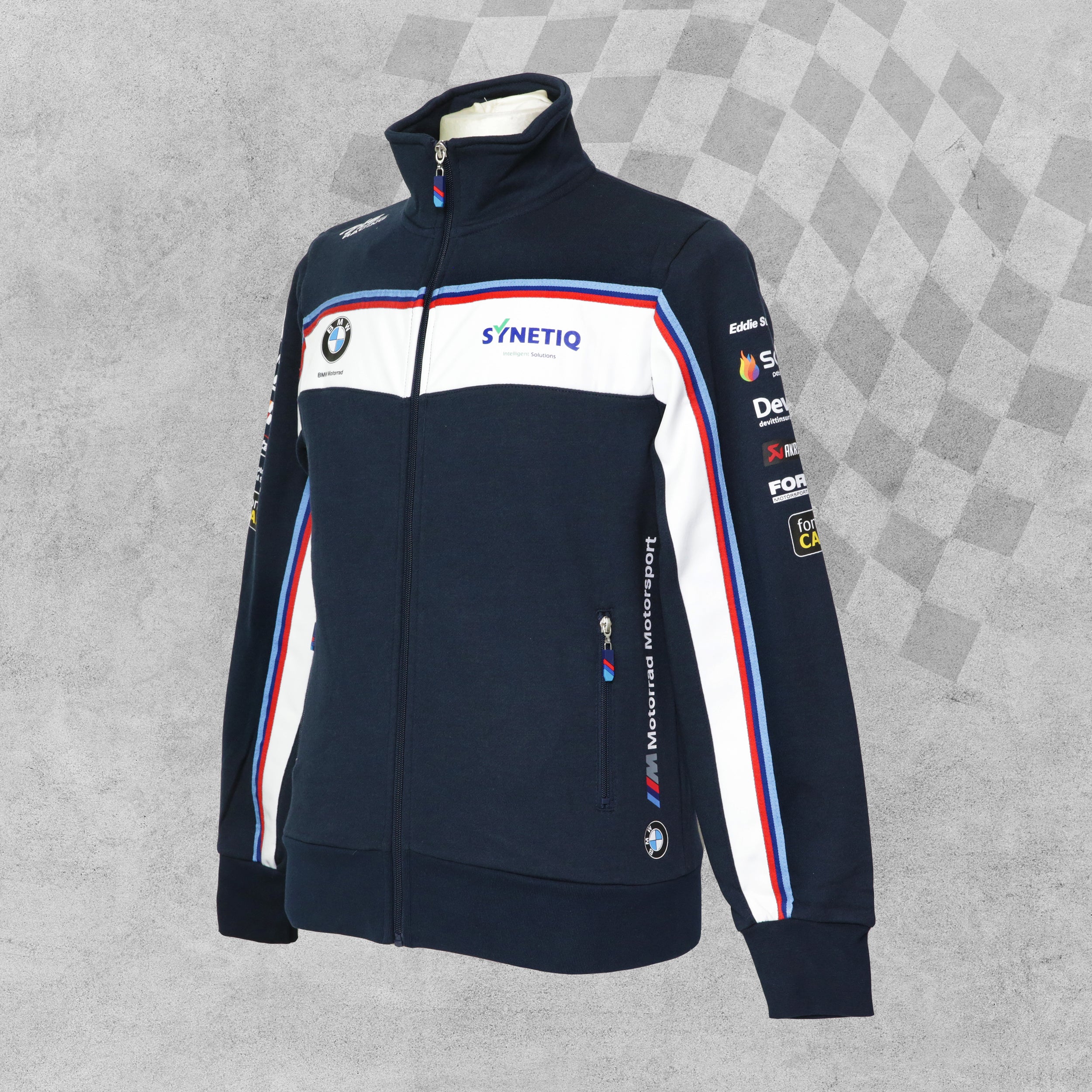 Official BMW Racing Synetiq Zip Up Sweatshirt