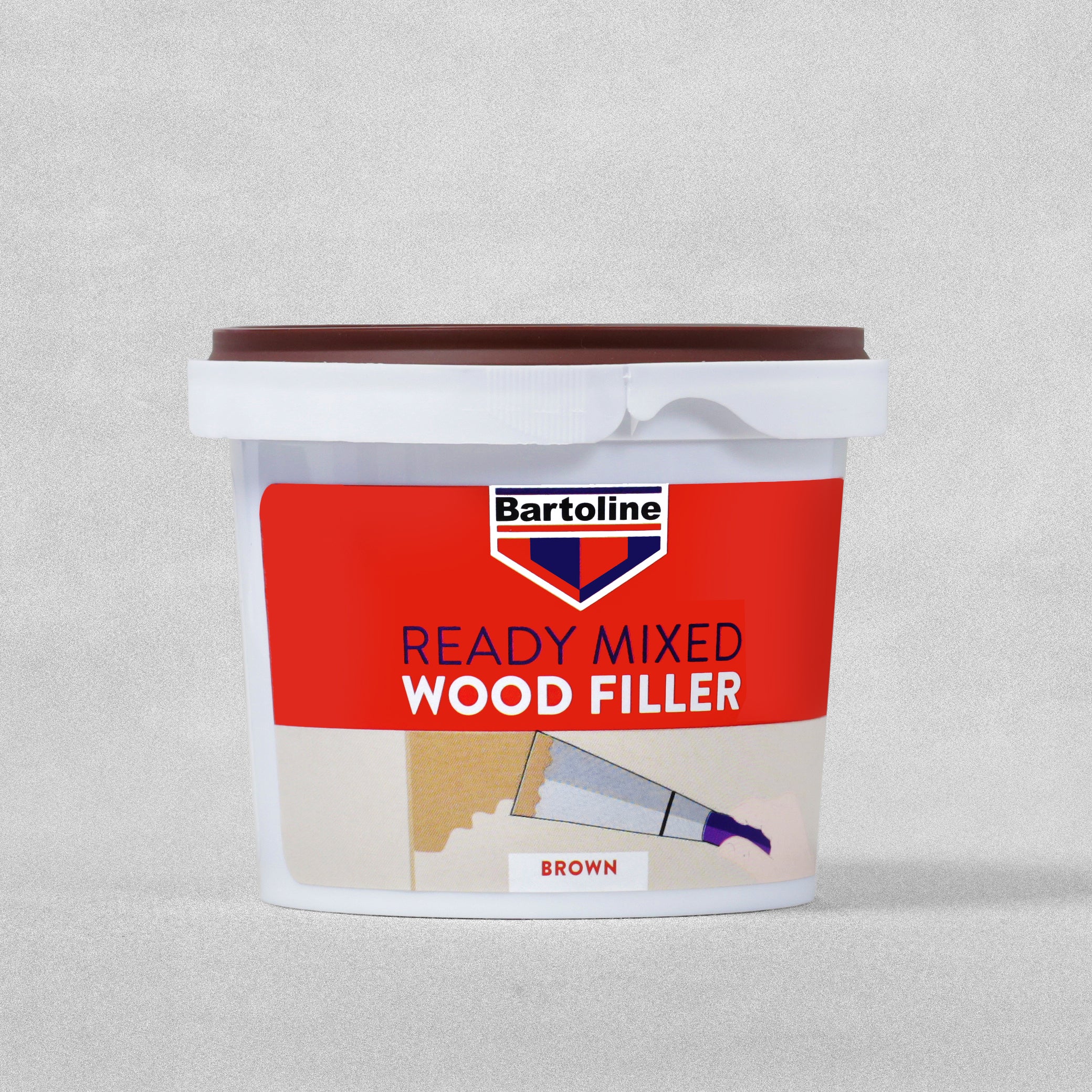 Bartoline Ready Mixed Wood Filler Brown 500g