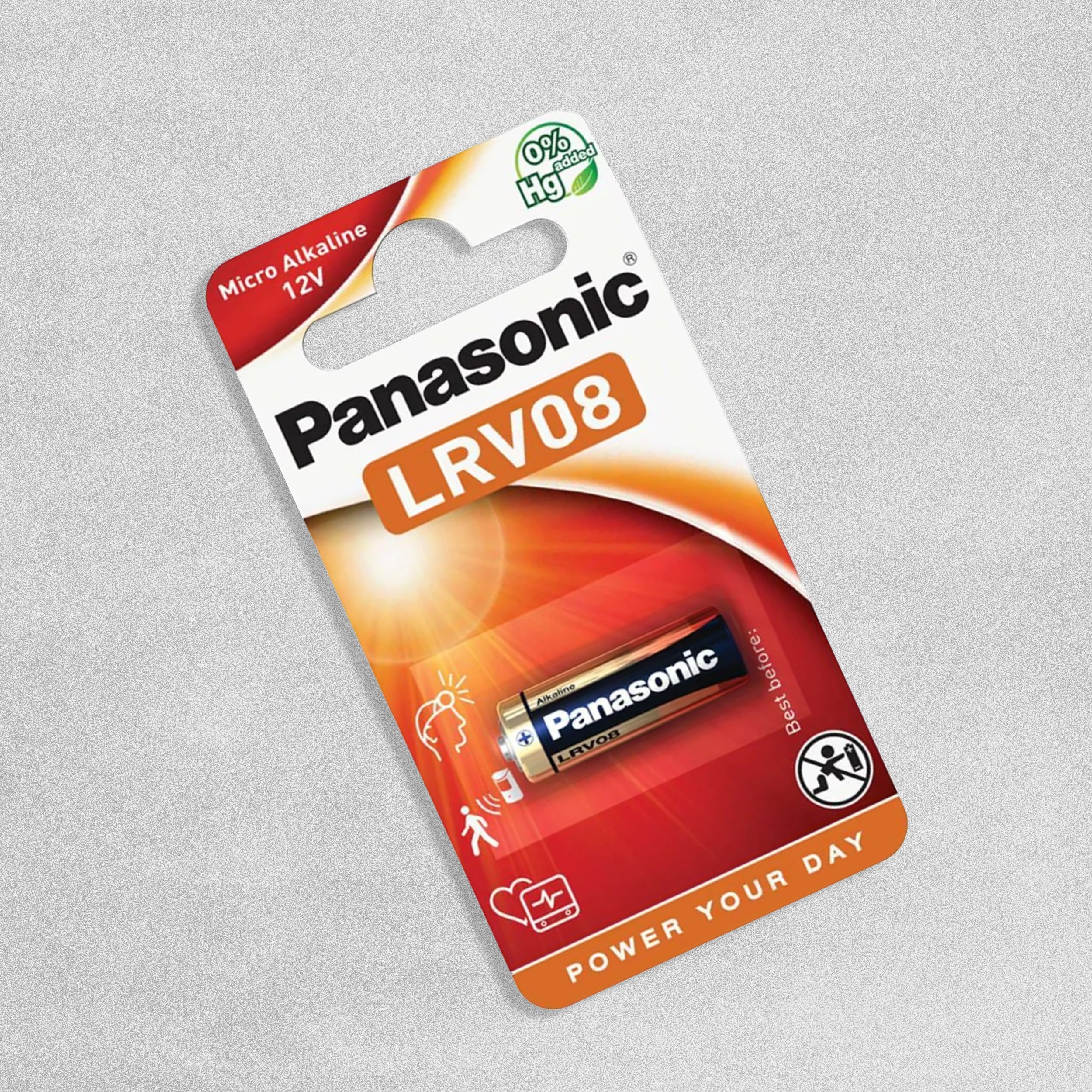 Panasonic LRV08 Micro Alkaline 12V Battery