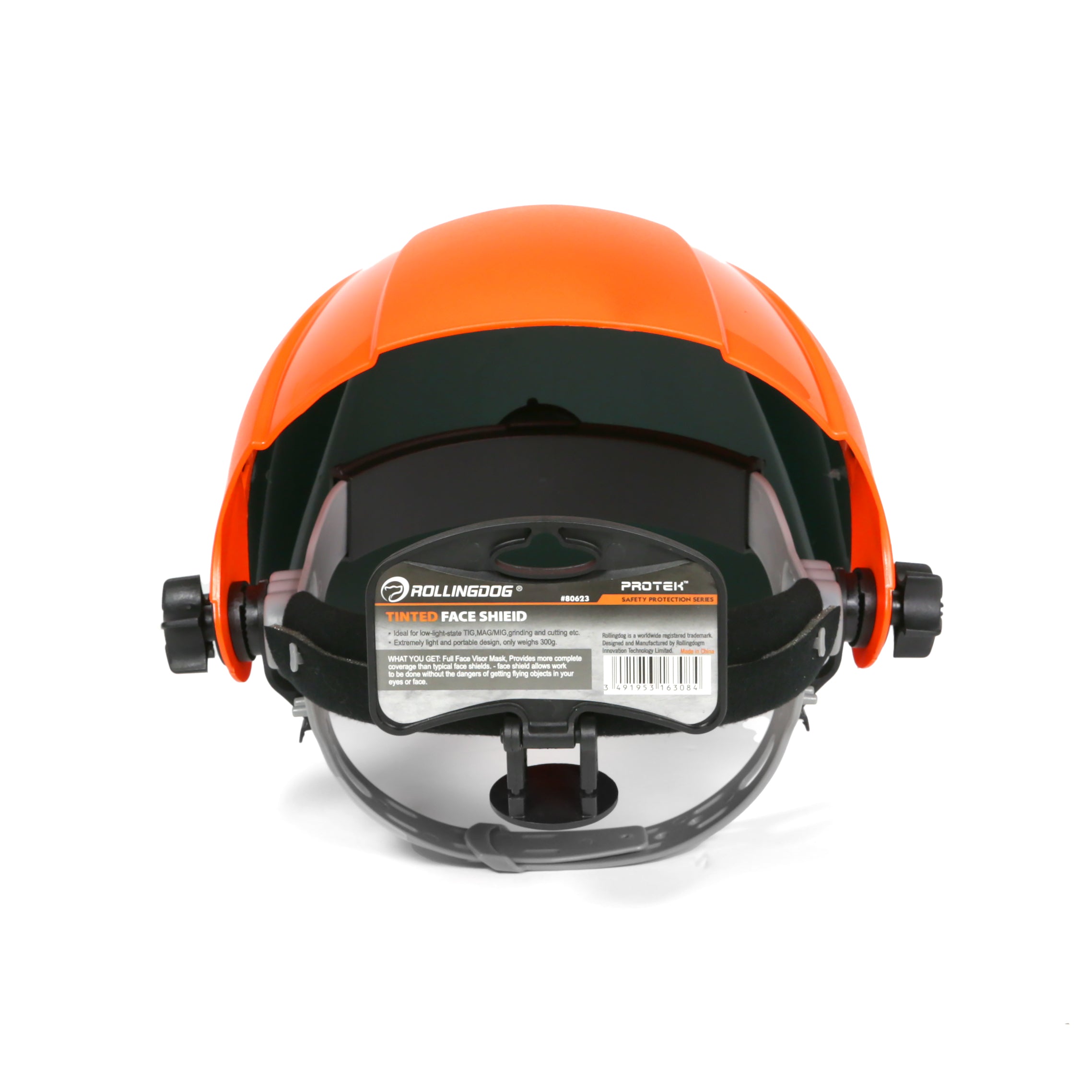 Rollingdog Face Shield - Orange & Tinted