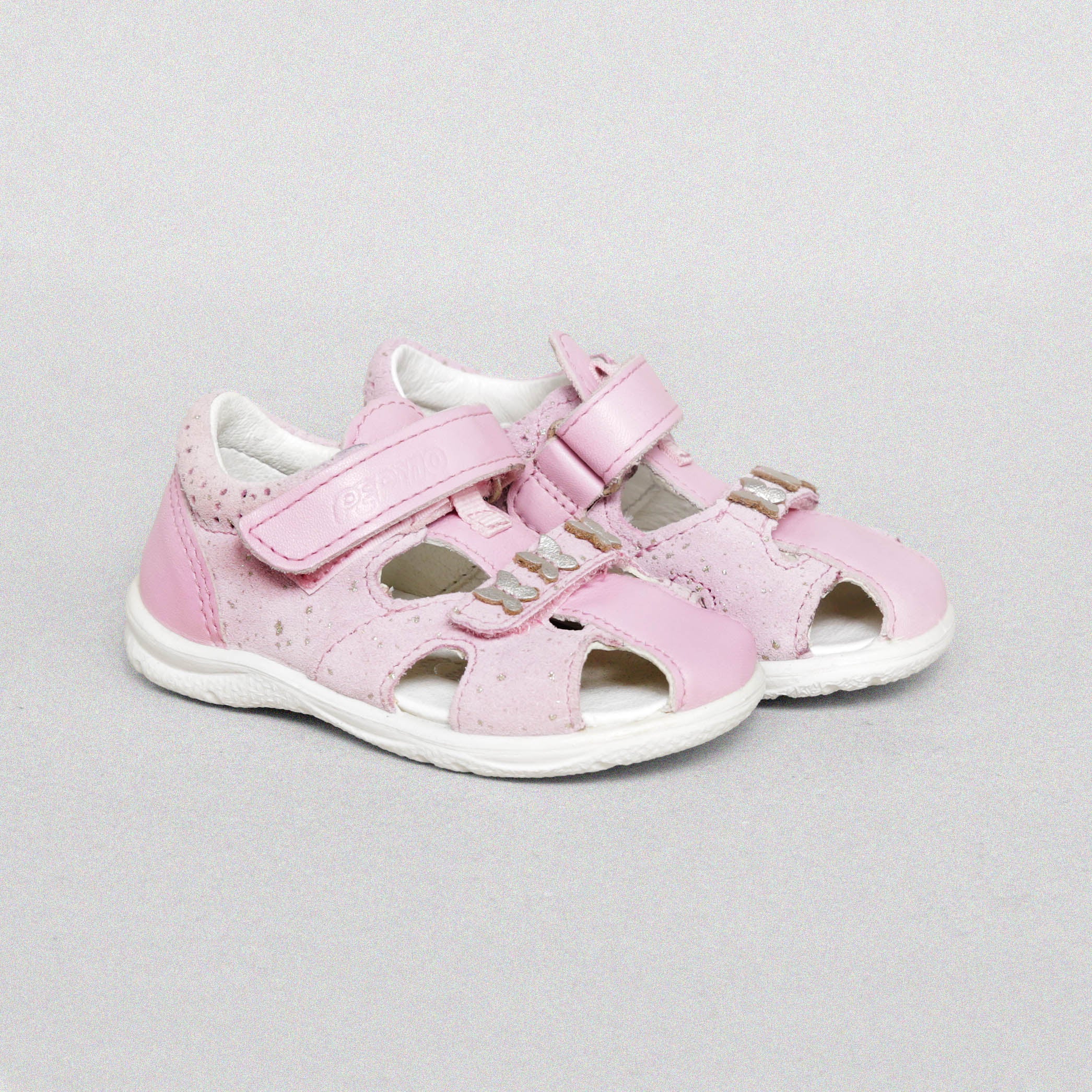 Ricosta Antje Kids Girls Pink Closed Toe Sandals Child UK 4 - EU 20