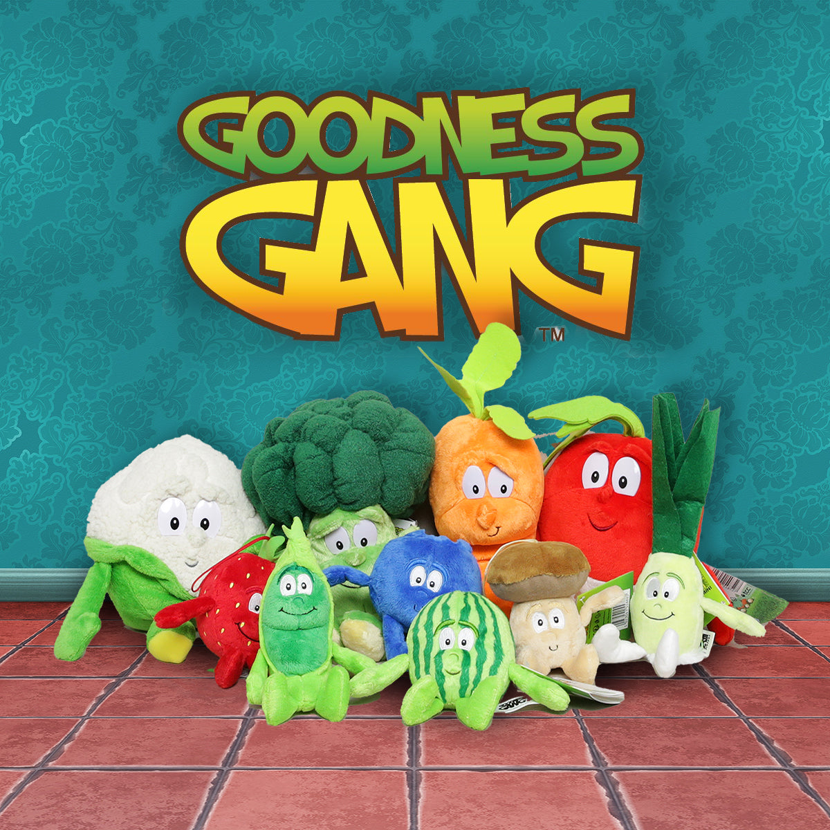 Goodness Gang Fruit and Vegetable Plush Toy