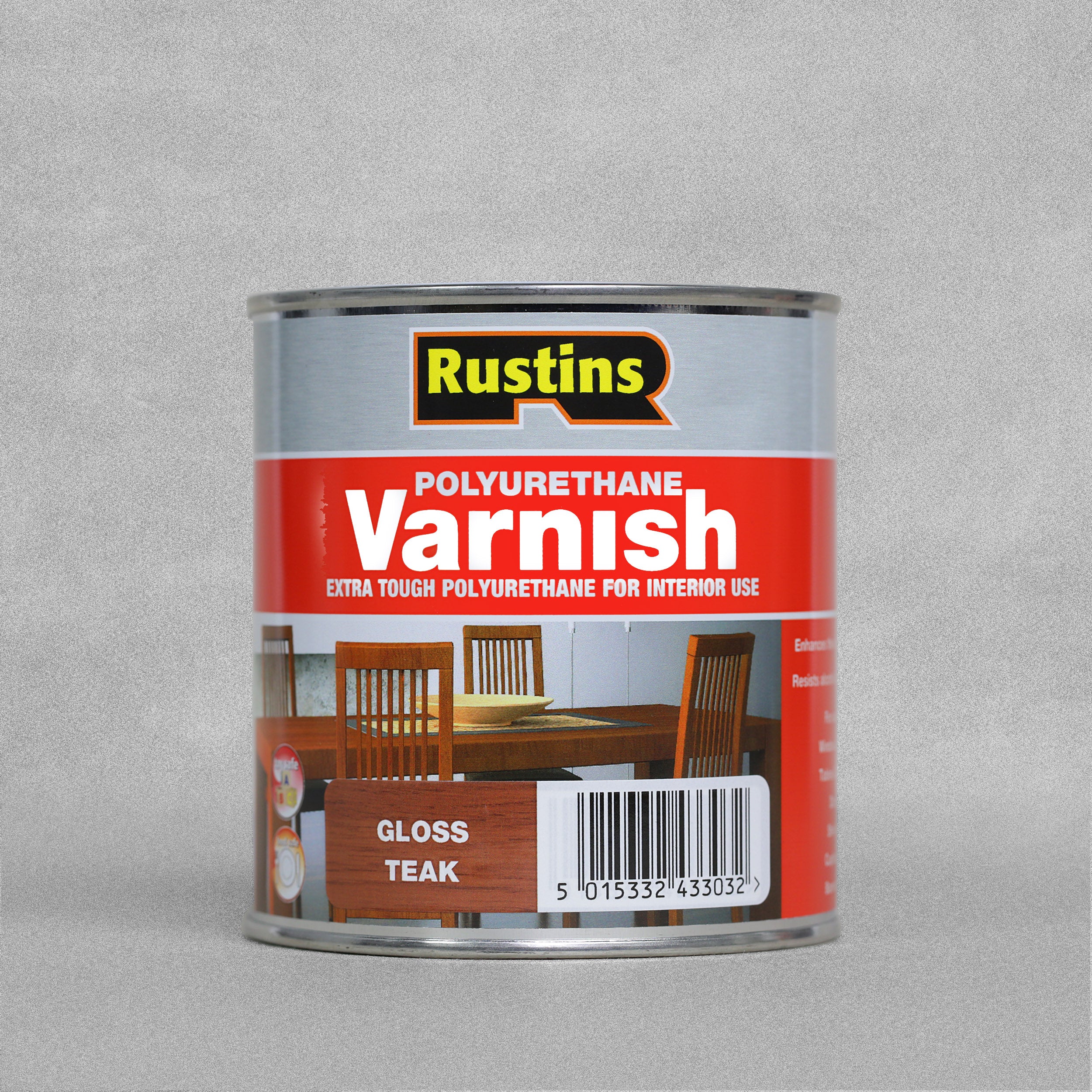 Rustins Poly Varnish - Gloss Teak