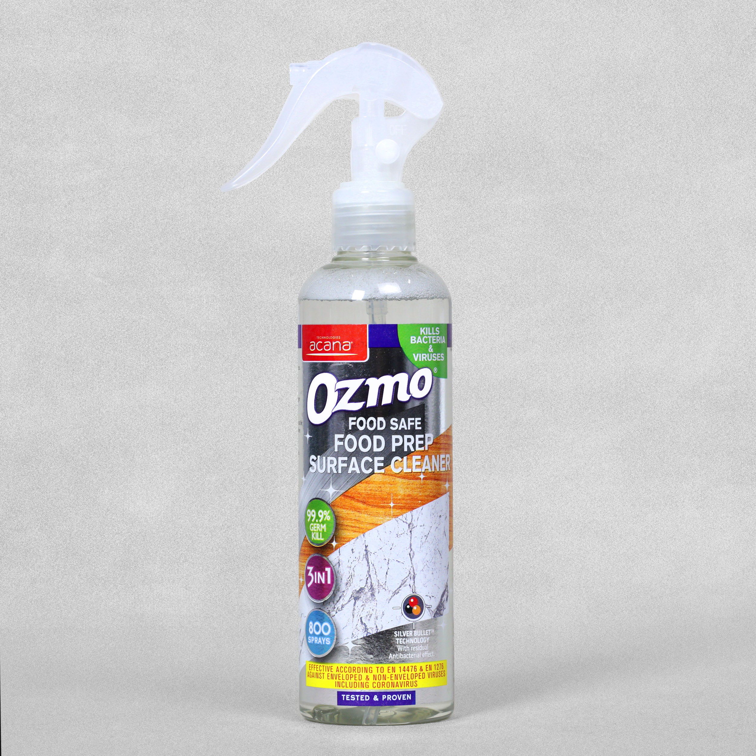 Ozmo Food-Safe Food Prep Surface Cleaner Spray 250ml