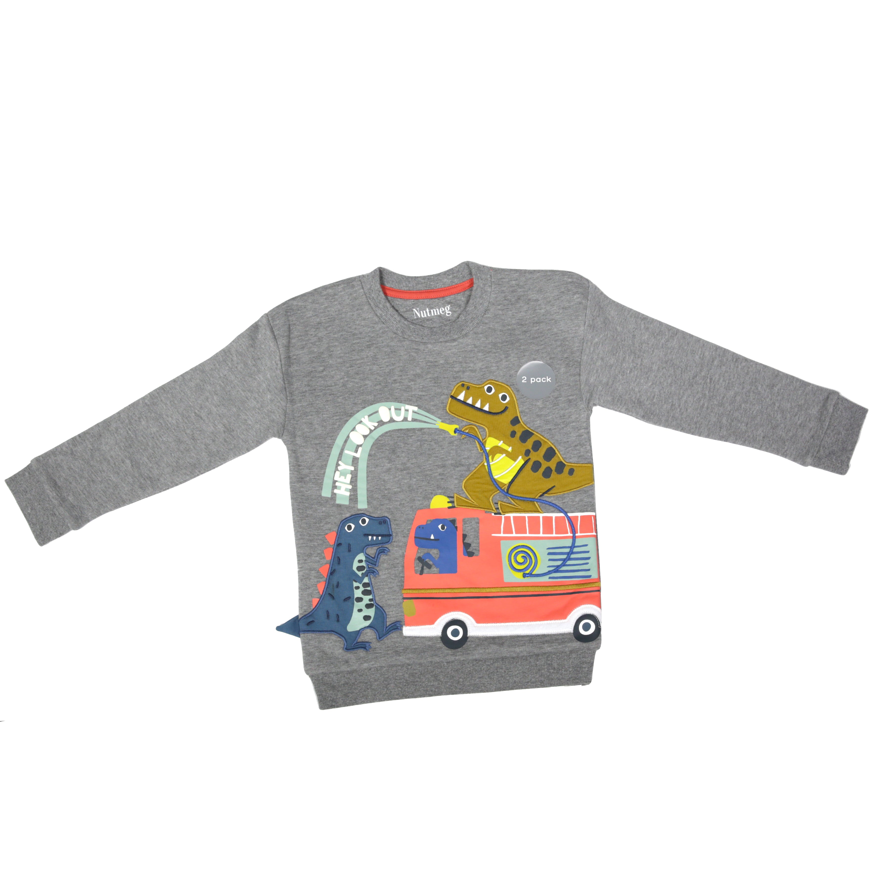 Nutmeg - Children's Dinosaur Sweatshirt