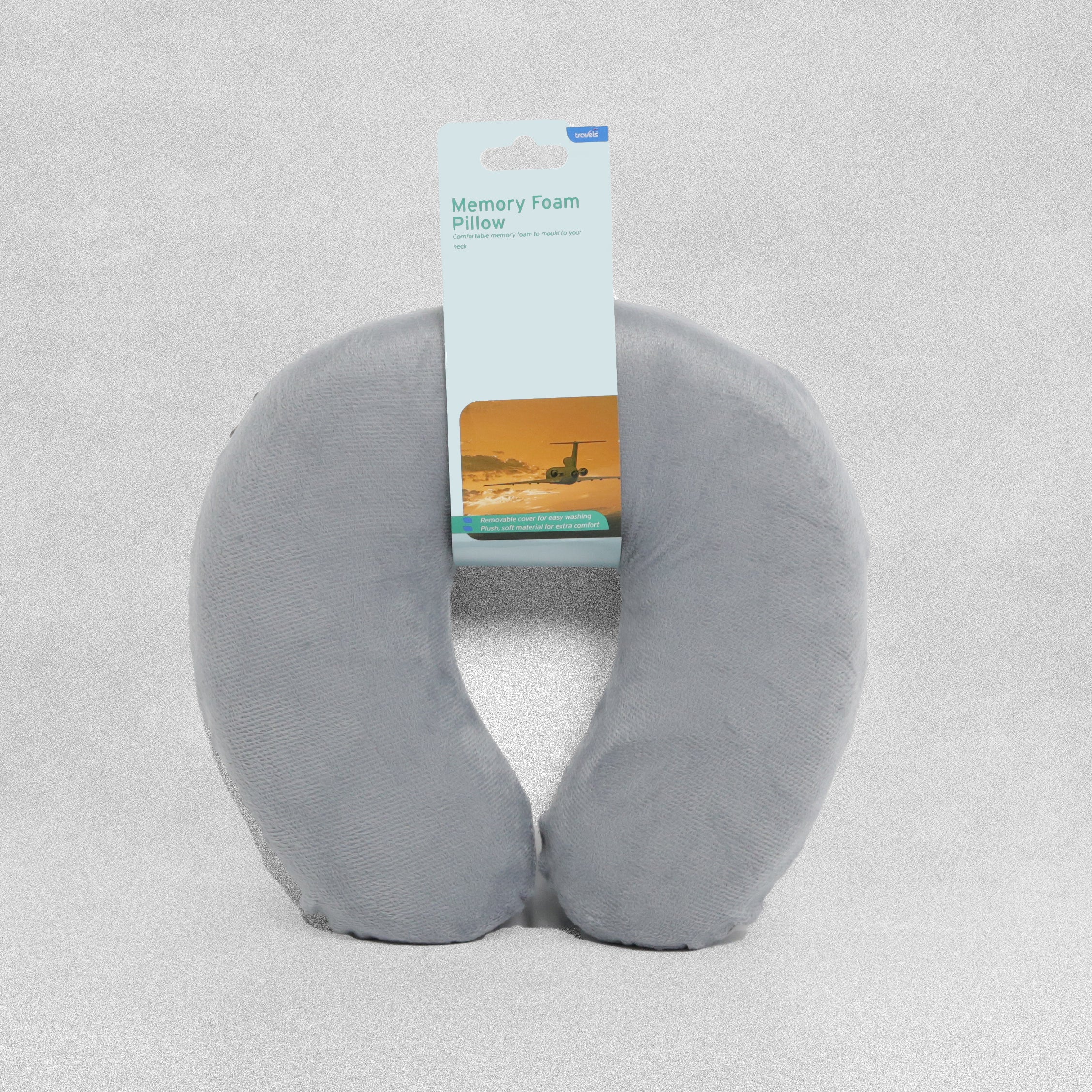 Travels Memory Foam Neck Pillow