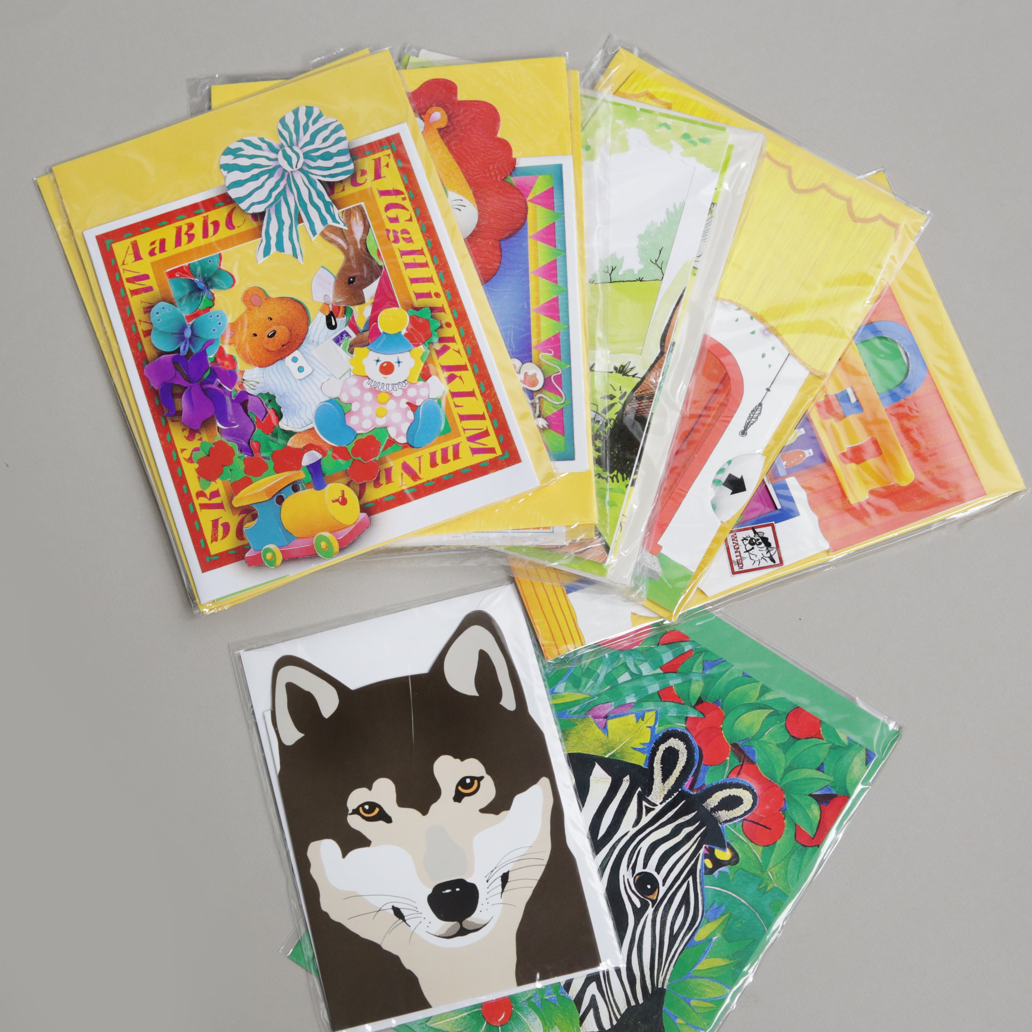 Children's Greeting Cards - Mixed Pack of 50