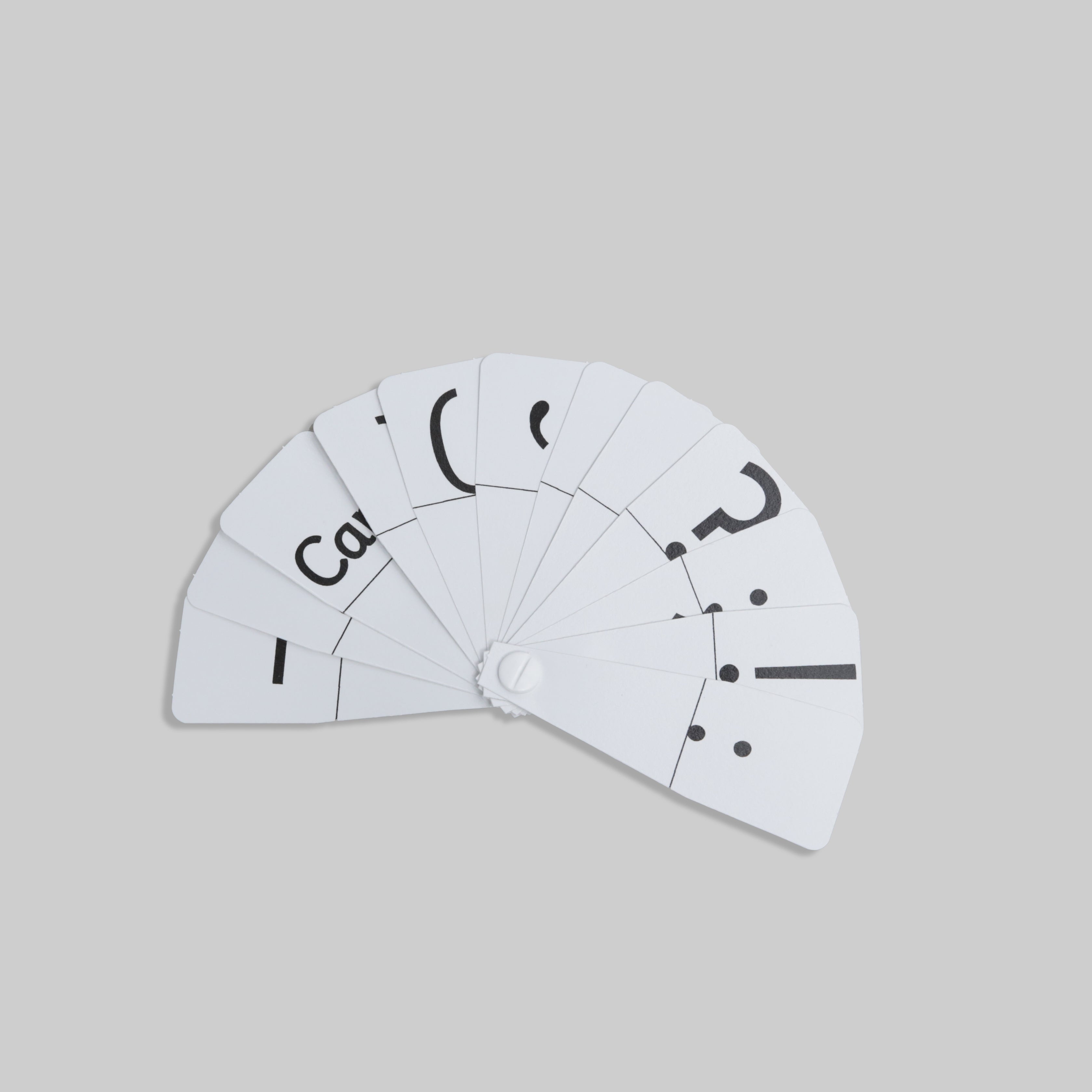 Punctuation Fan / Petals Set