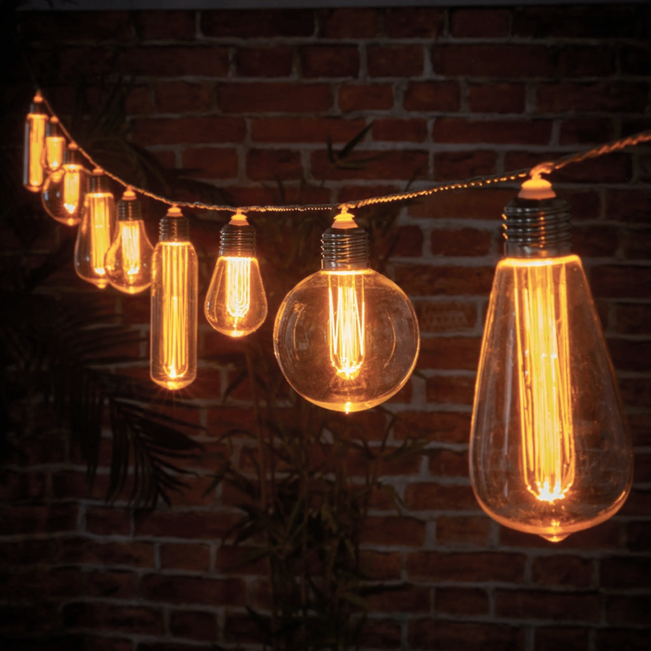 Noma Connectable 10 LED Mix Bulb Light Set