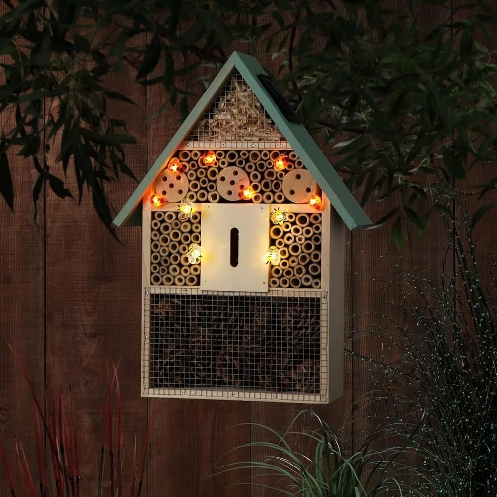 Noma Solar Powered 40cm Insect Hotel