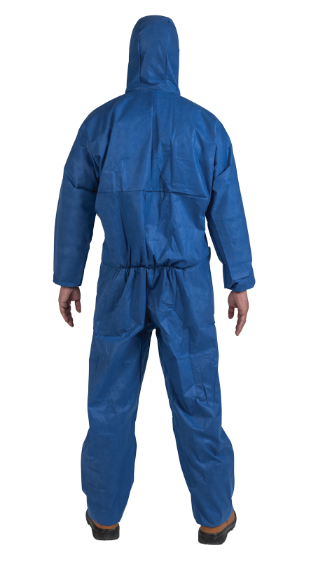 ViGuard SMS 5/6 Hooded Coverall - Blue