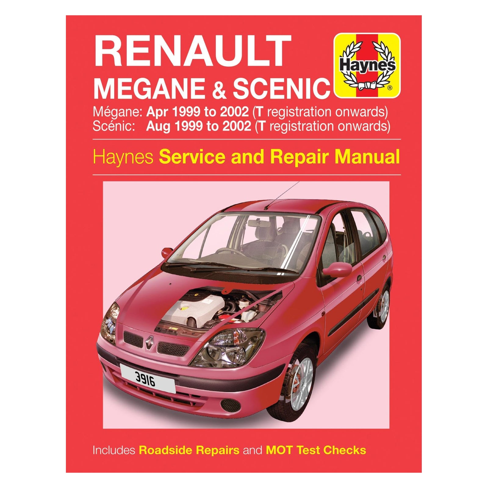 Renault Megane & Scenic Petrol & Diesel (Apr 99 - 02) Haynes Workshop Manual