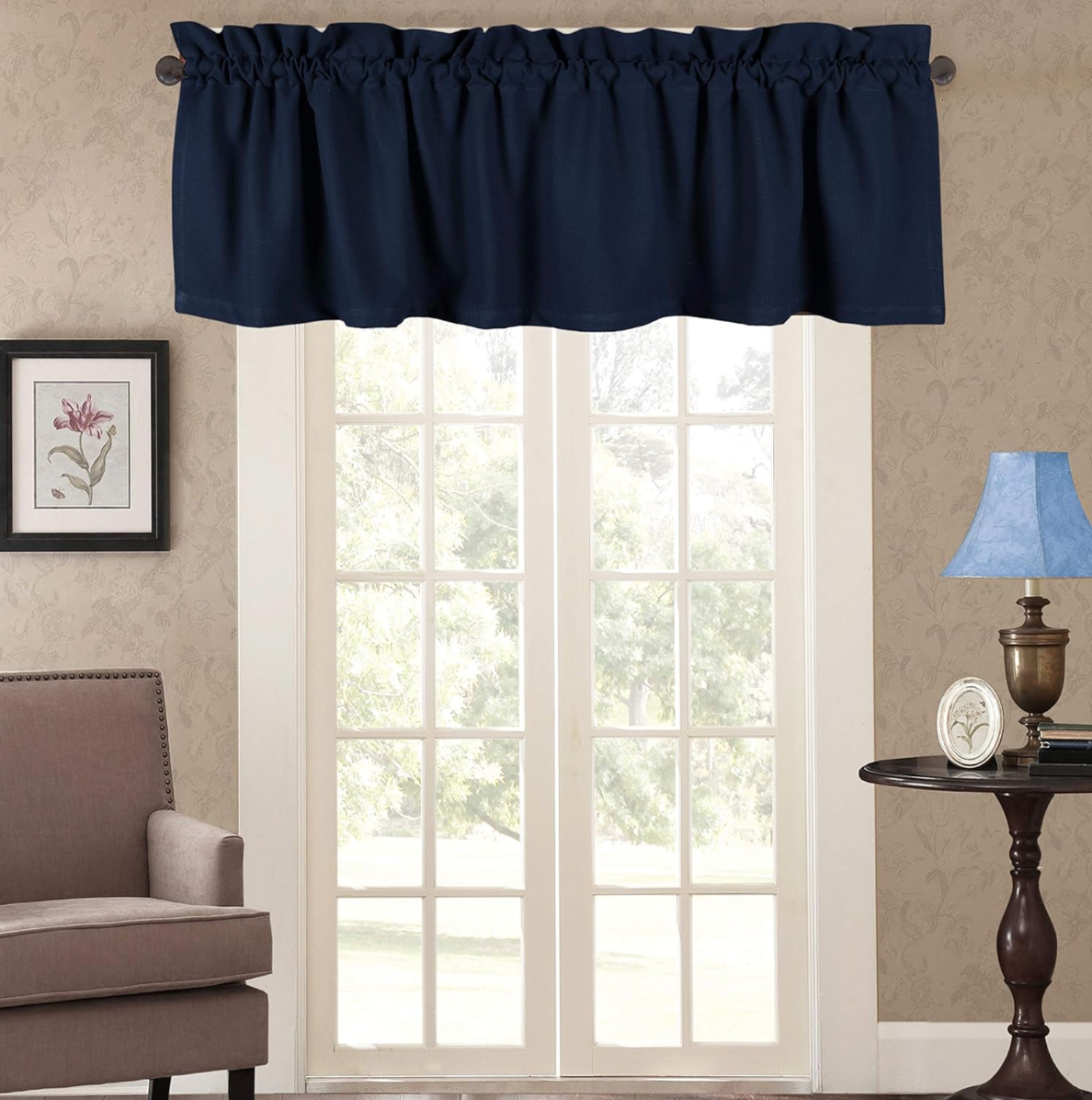 'Native Fab' Window Valance Curtains 54" x 18" - 2 Panels