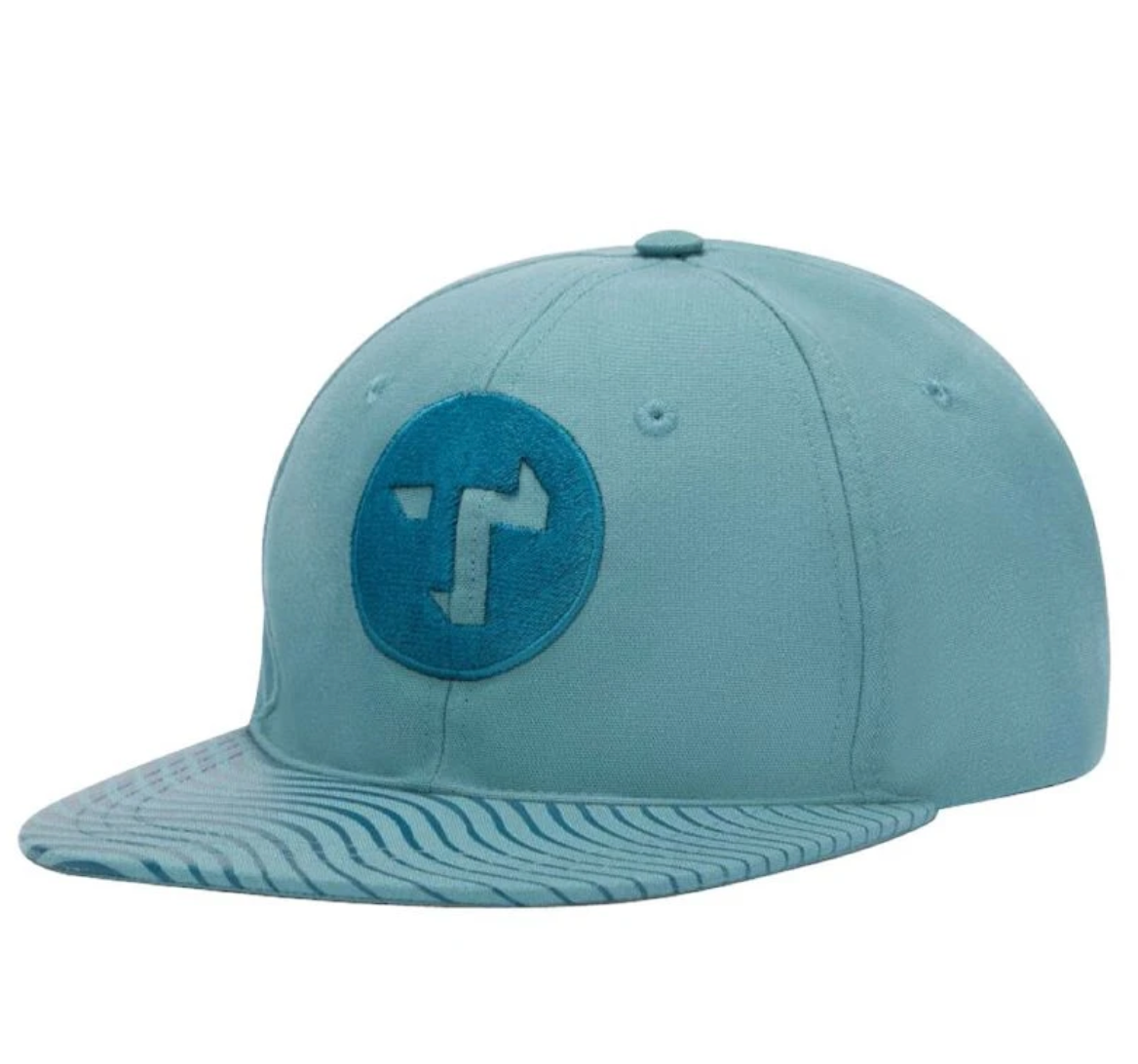 Oceantee 100% Recycled Caps  - Flat Brim - 3 Colours Available