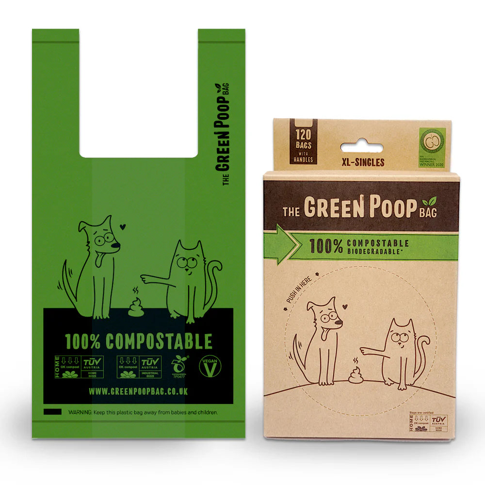 Biodegradable Dog Poop Bags - Various Sizes