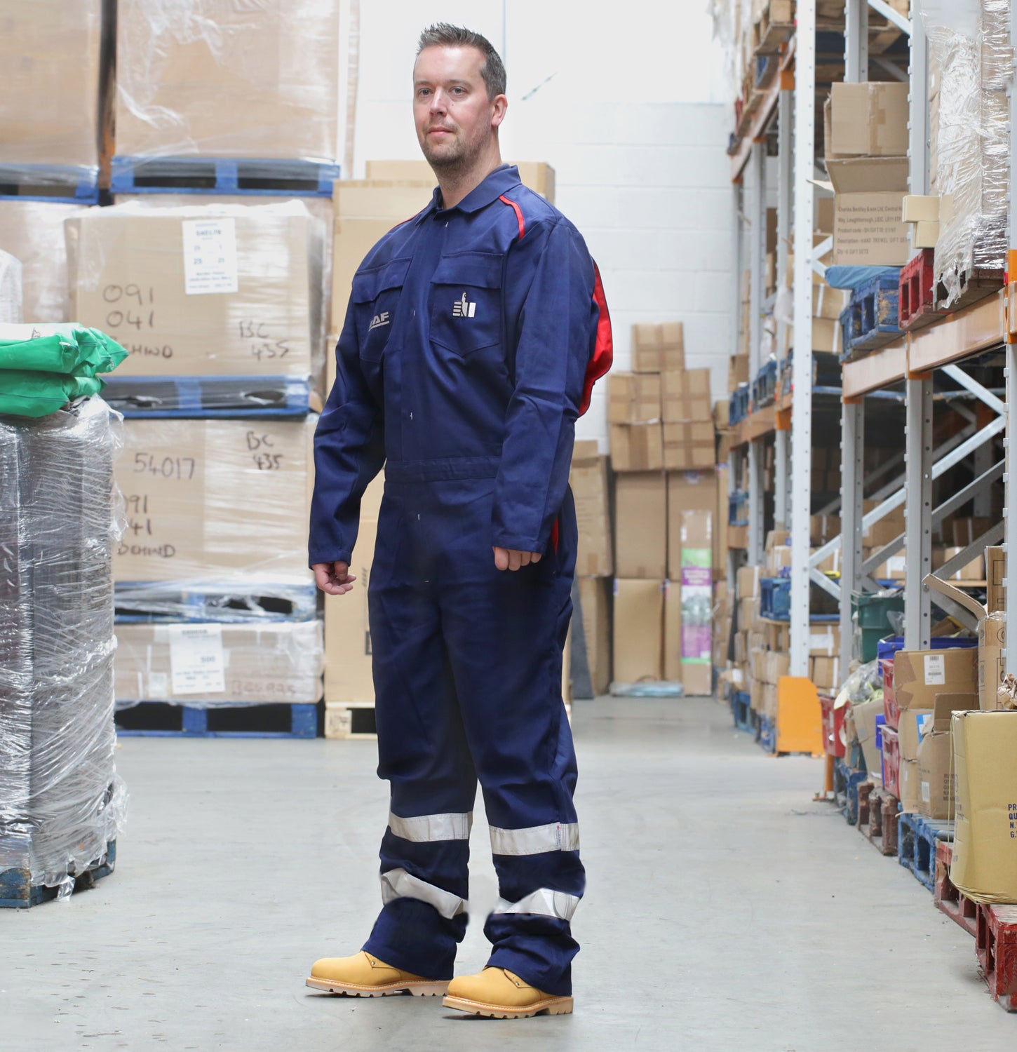 DAF Heavy Duty Mechanics Boiler Work Wear Overalls - Navy Blue