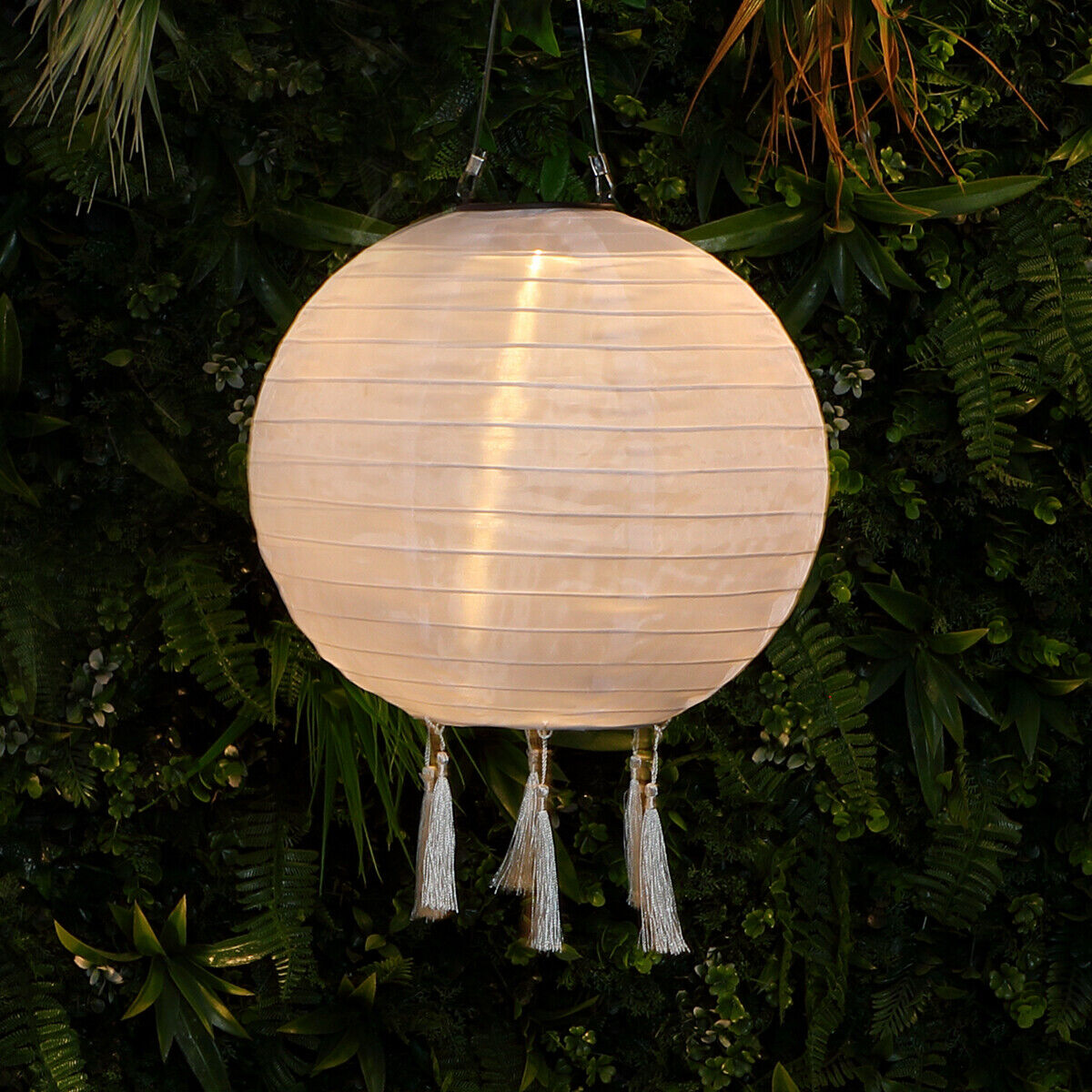 Noma Solar Powered Lanterns with Tassels