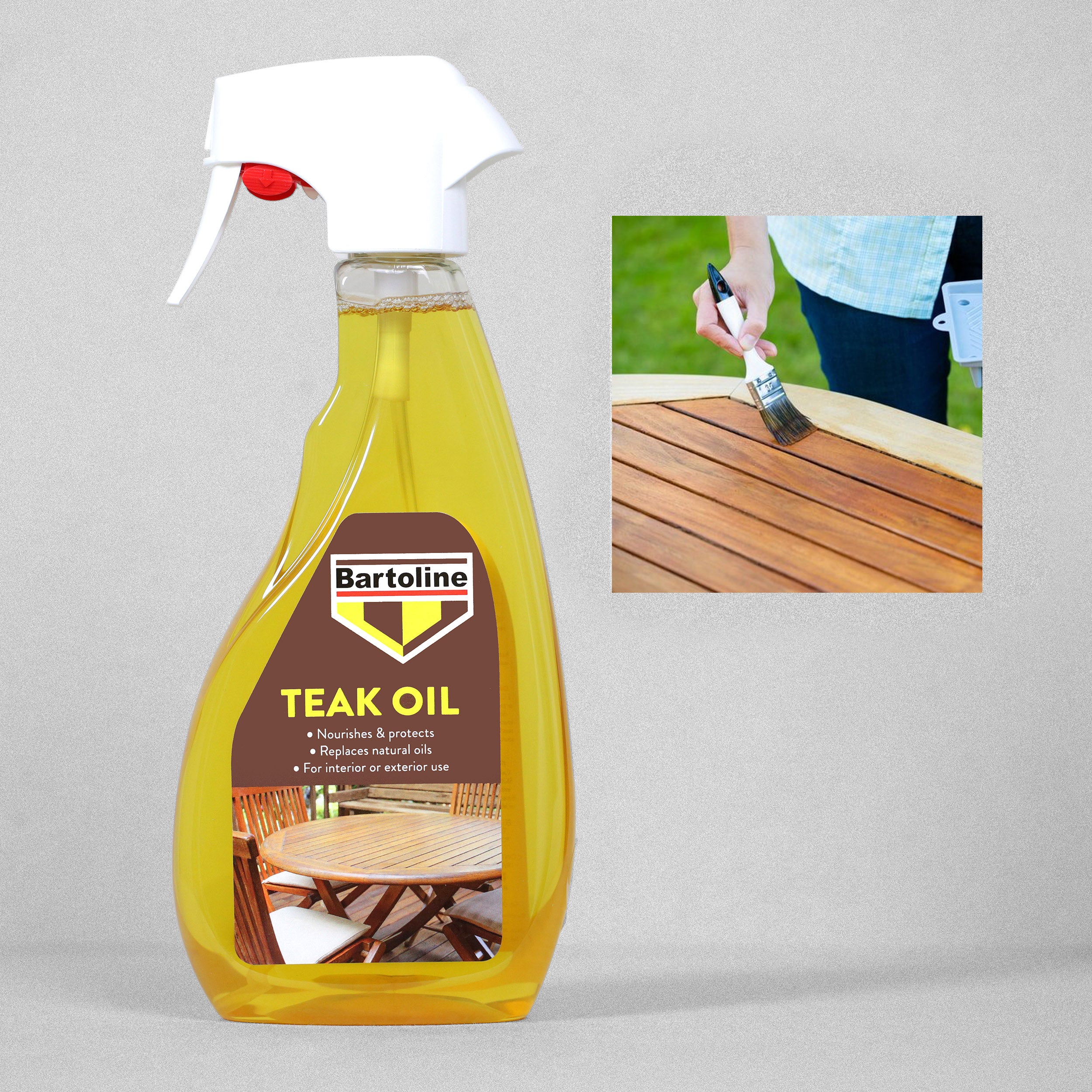 Bartoline Teak Oil 500ml Sprayer