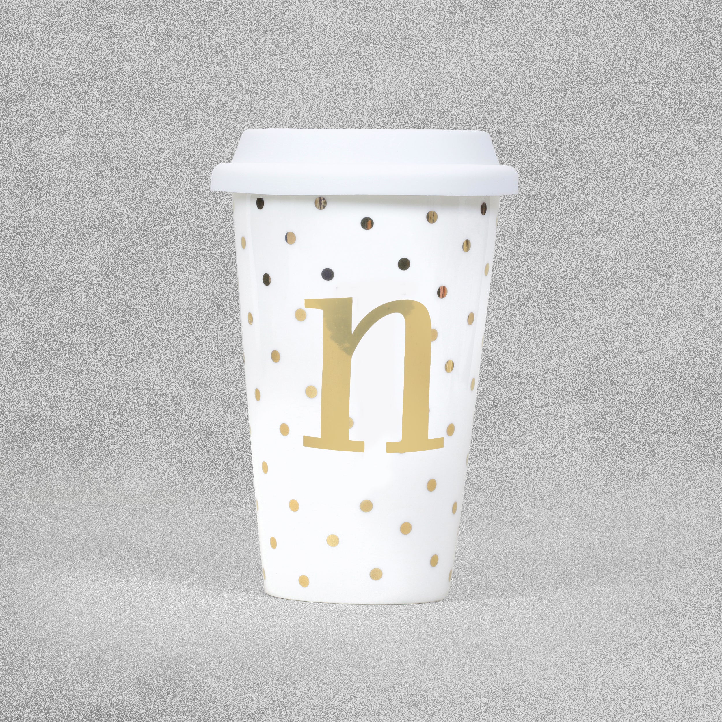 Travel Mug with Initial