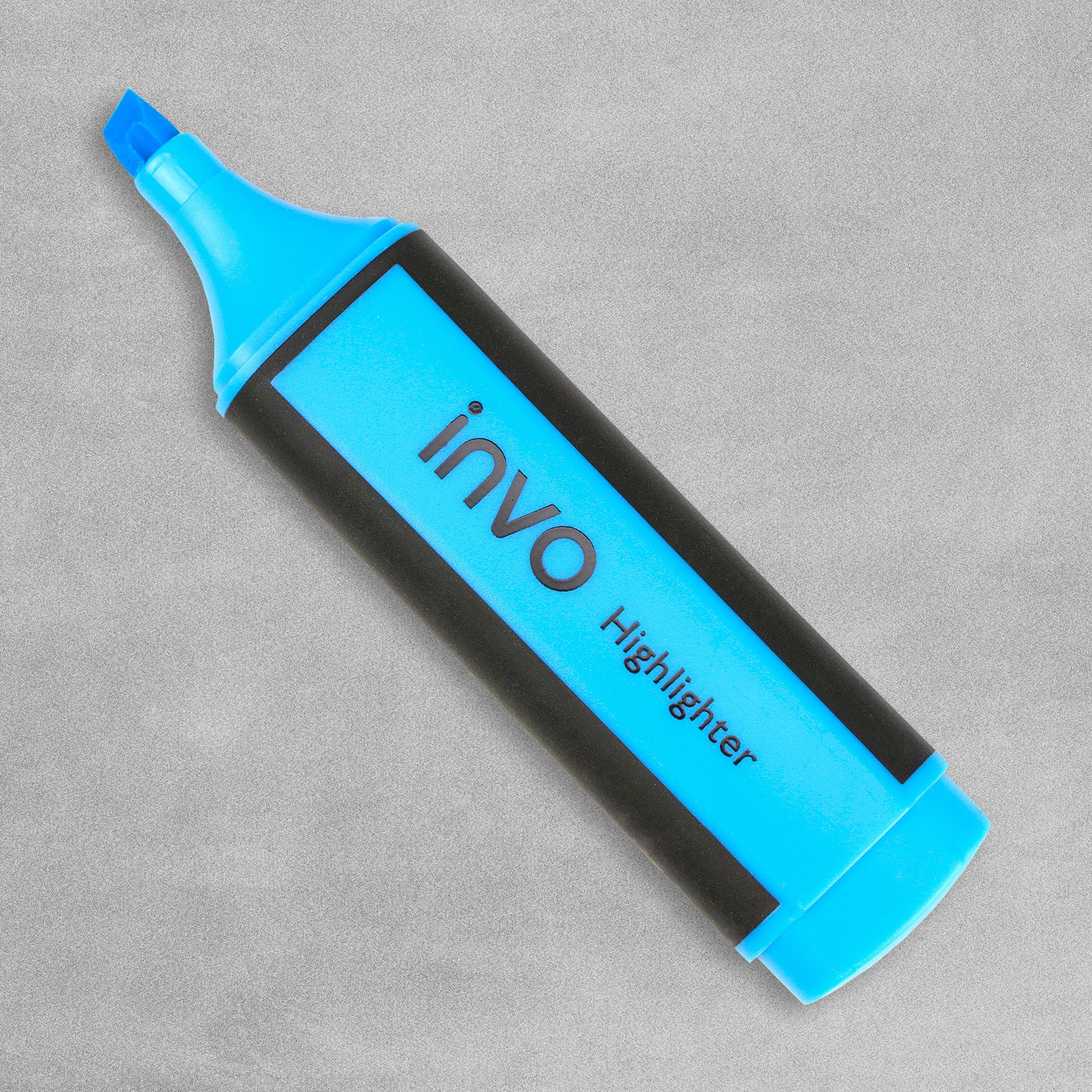 INVO Chisel Tip Highlighters Blue Ink - Pack of 4