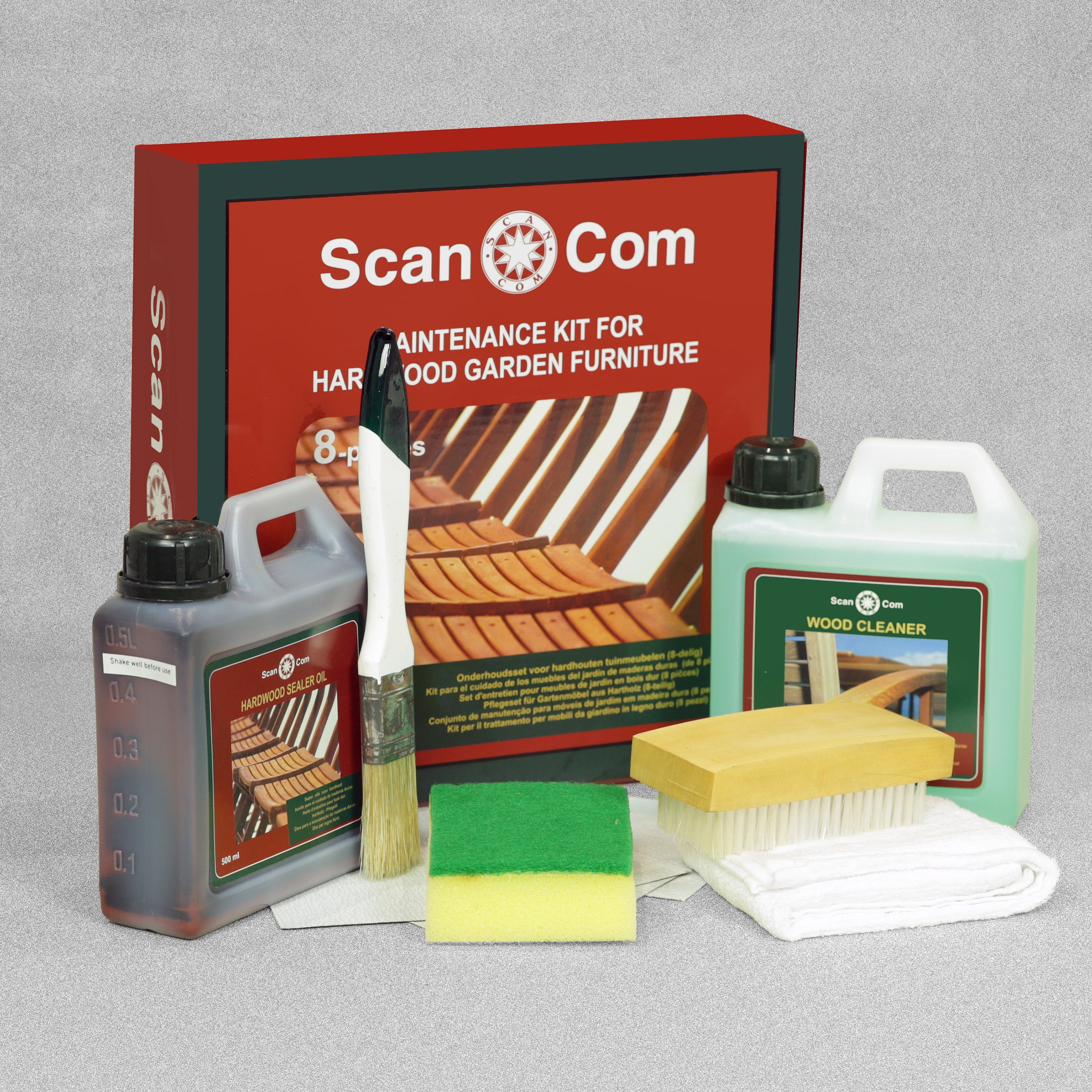 ScanCom Maintenance Kit for Wooden Garden Furniture