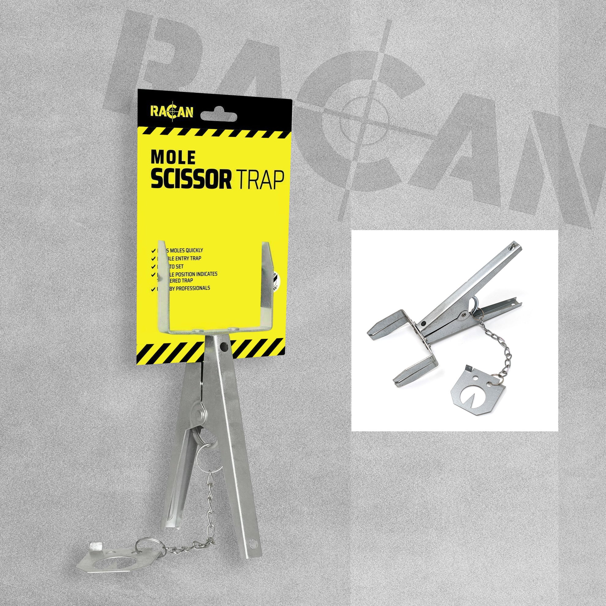 Racan Mole Scissor Trap