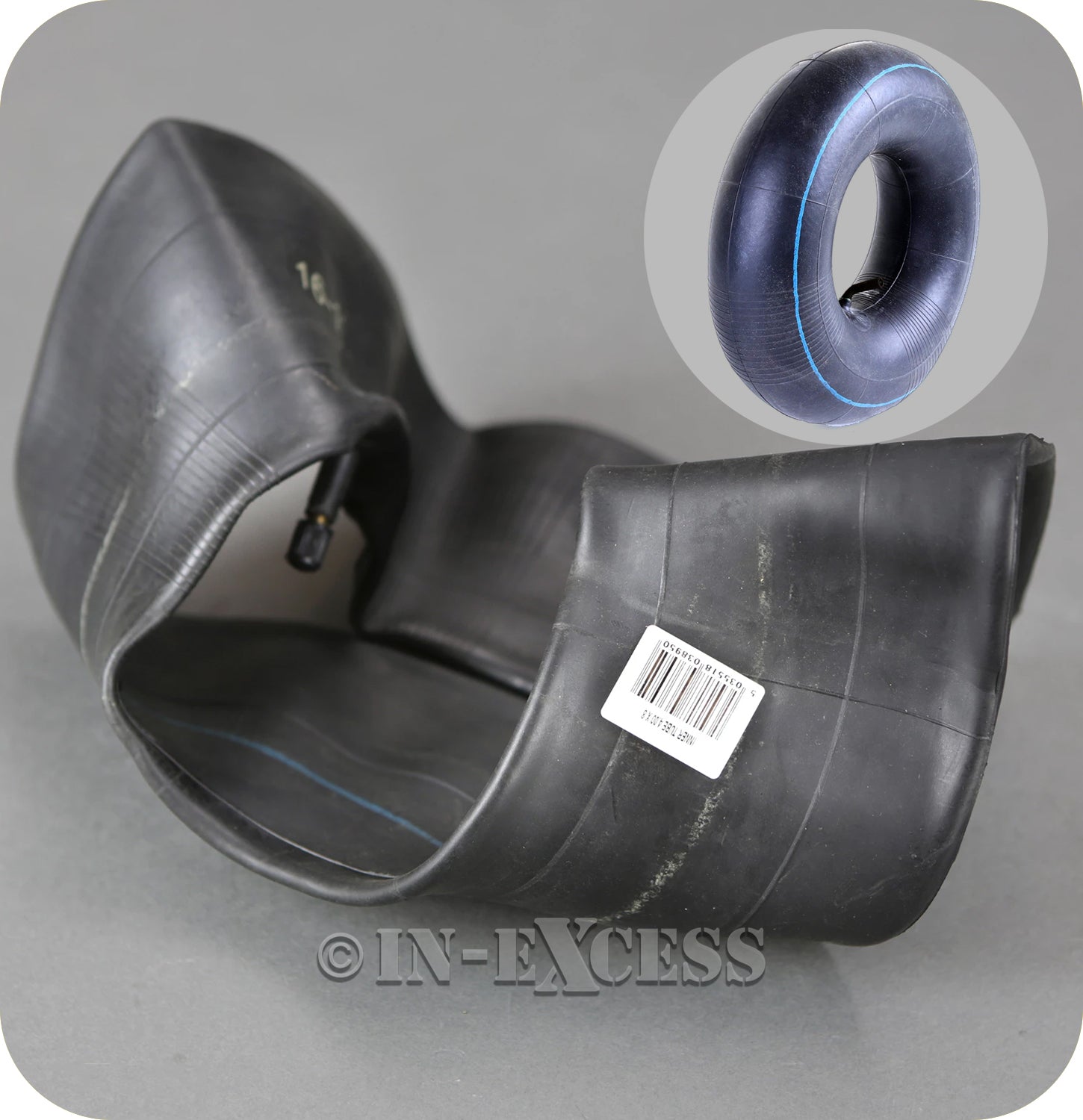 In-Excess Hardware Replacement Rubber Wheelbarrow Inner Tube - 4.00-8