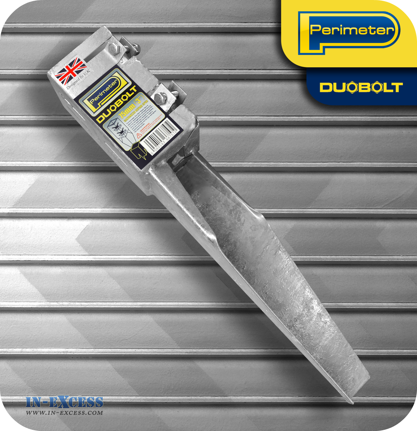 Perimeter DuoBolt Galvanised Repair Spur -  75mm (3")