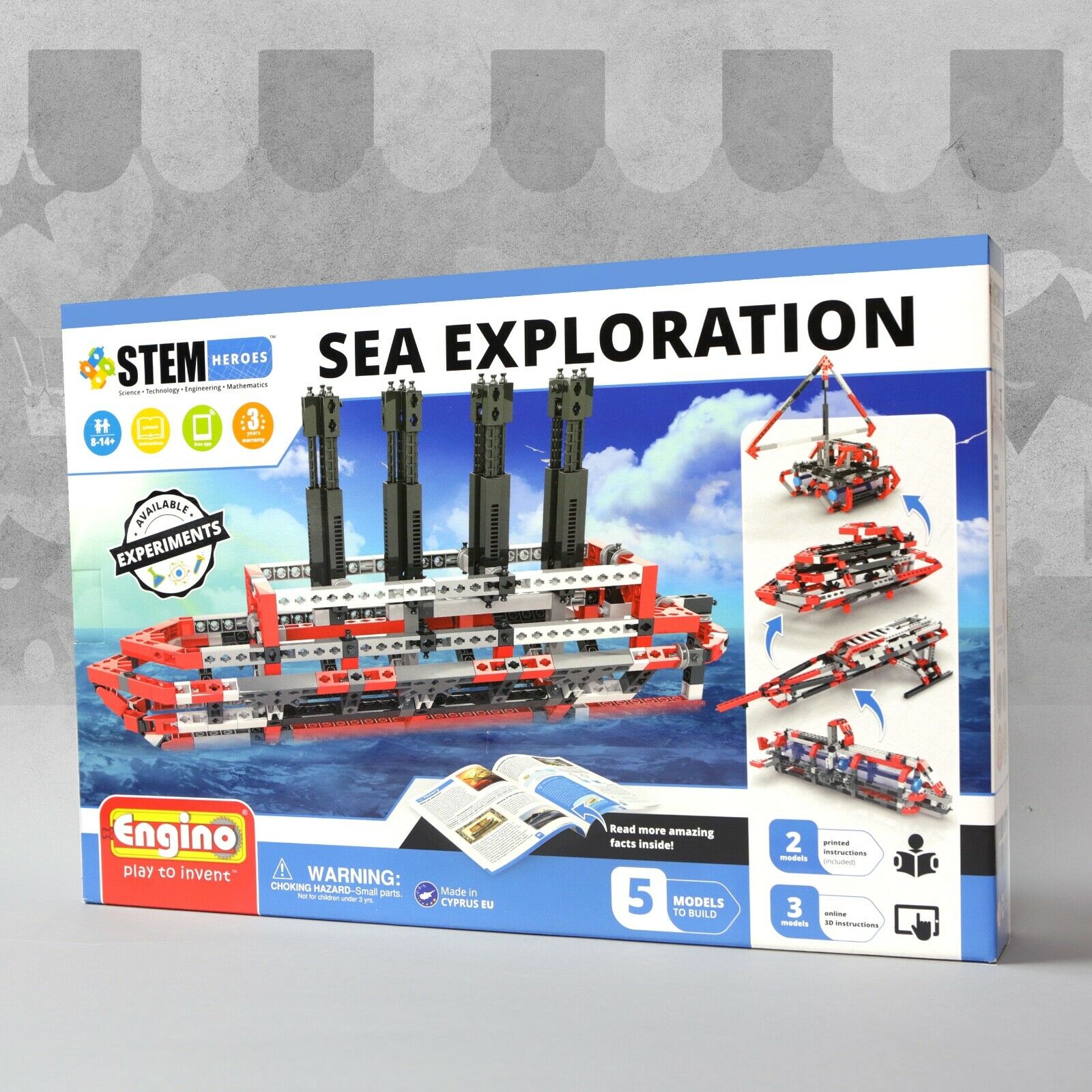 Engino STEM Heroes Sea Exploration Construction Set